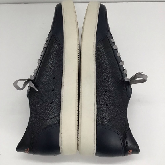 SEPOL Men’s Estrella Leather Sneaker Handcrafted In Turkey Navy NWOT Size 11.5 - Picture 6 of 11